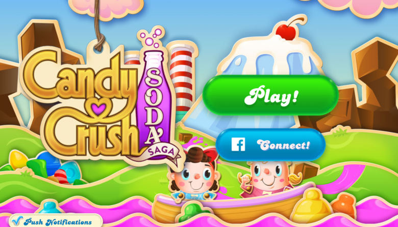 Candy Crush Home Screen