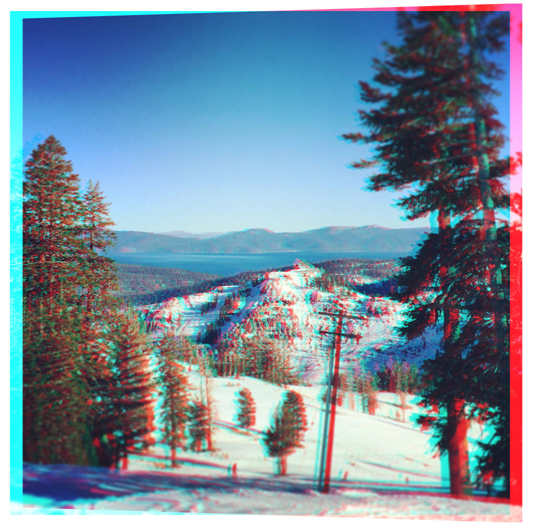 3D Effect on Tahoe Image