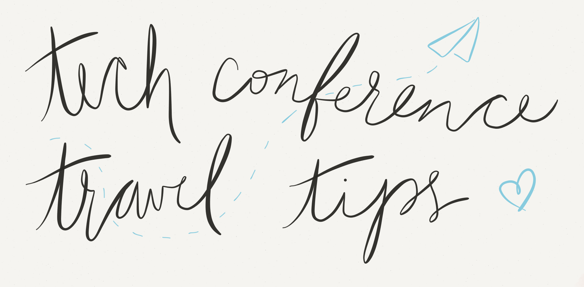 conference travel tips